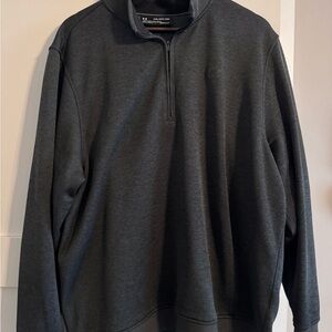Under Armour Dark Gray Quarter-Zip Sweatshirt